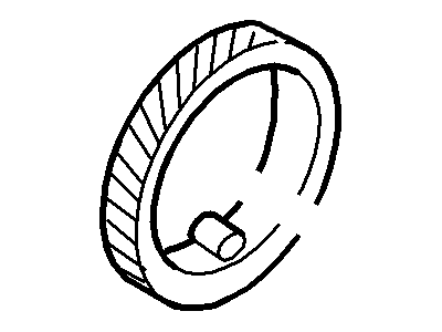 Ford E92Z-17285-A Gear - Speedometer E92Z-17285-A Ford Gear - Speedometer Illustration 1 of 1