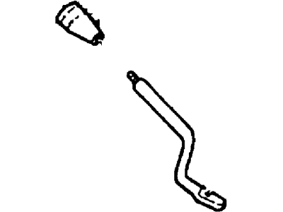 Mercury 4F1Z-7210-AA Lever - Gear Shift                 