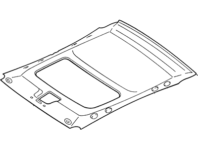 Mercury F5RY5451916BHX Headlining - Roof