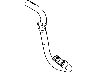 DA8Z-6A715-A Ford Hose Assembly Illustration 1 of 1