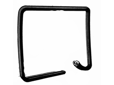 Ford D9UZ11262A80B Weatherstrip - Body Side Door Window