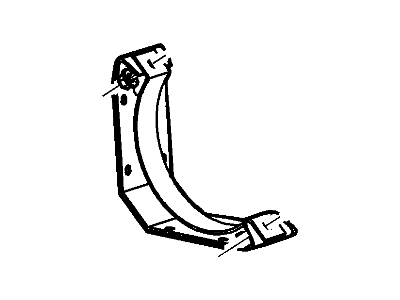 Ford -N620483-S427 Nut - Flanged -N620483-S427 Ford Nut - Flanged Illustration 1 of 1