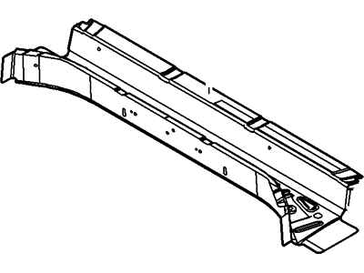 Ford 8A8Z-74101C16-A Member - Rear Floor Cross 8A8Z-74101C16-A Ford Member - Rear Floor Cross Illustration 1 of 1