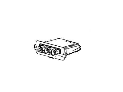 Mercury 8L8Z-12A650-AKB Module - Engine Control - Eec V
