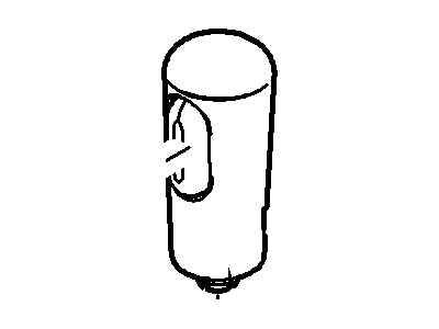 Ford 4L3Z-7213-BA Handle Assembly 4L3Z-7213-BA Ford Handle Assembly Illustration 1 of 1