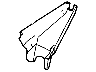 Ford BM1Z-17D550-A Cover - Rain Sensor BM1Z-17D550-A Ford Cover - Rain Sensor Illustration 1 of 1