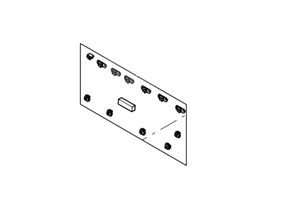 Ford 3L7Z-78465K00-BA Kit - Moulding 3L7Z-78465K00-BA Ford Kit - Moulding Illustration 1 of 1