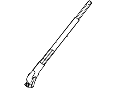 6U9Z-3B676-A Ford Shaft Assembly - Steering, Lower Illustration 1 of 1