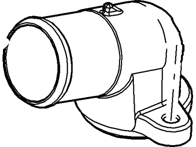 Ford 3L3Z-8592-AA Connection - Water Outlet 3L3Z-8592-AA Ford Connection - Water Outlet Illustration 1 of 1