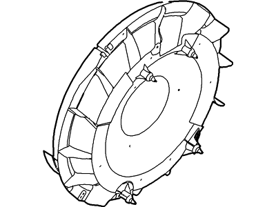 4C3Z-8B614-AB Ford Shroud - Fan Illustration 1 of 1