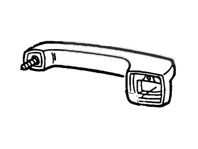 Ford F3TZ1522405A Handle - Outside Driver Side