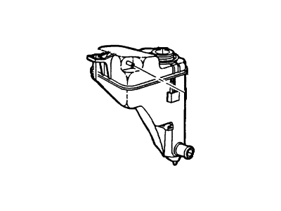 Lincoln Coolant Reservoir - F3LY-8A080-A