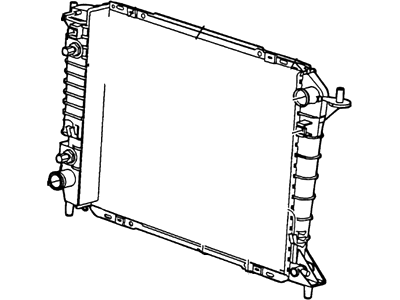 Lincoln Mark VIII Radiator - F4SZ-8005-H