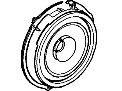 Ford BE8Z-18808-C Speaker Assy