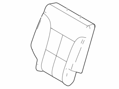 Lincoln BA1Z-7866600-AC Cover Assy - Rear Seat Back