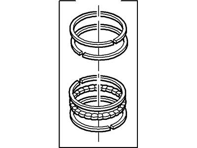 Mercury 6L3Z-6148-B Kit - Piston Ring