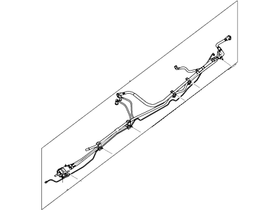 Ford 6L5Z-9G291-CA Tube Assembly - Fuel 6L5Z-9G291-CA Ford Tube Assembly - Fuel Illustration 1 of 1