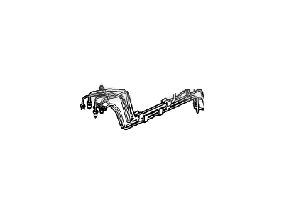 Mercury Brake Line - 9W7Z-2C296-A