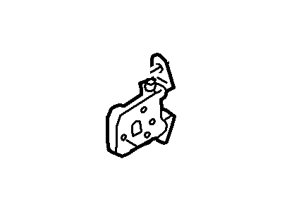 YL8Z-7822800-AA Ford Hinge Assembly Illustration 1 of 1