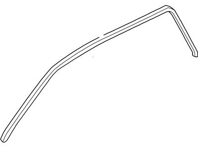 Ford YL8Z-7851222-AA Weatherstrip YL8Z-7851222-AA Ford Weatherstrip Illustration 1 of 1
