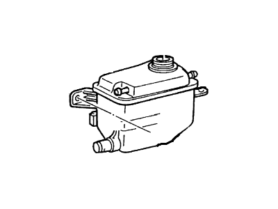 Mercury F6DZ-8A080-B Tank Assembly - Radiator Overflow