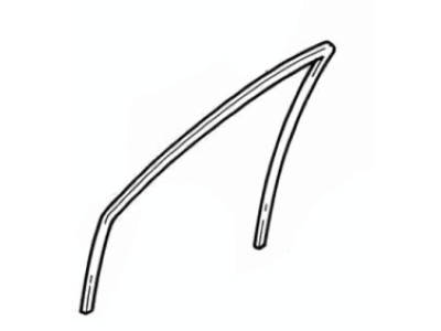 Ford F7CZ5421458AA Run Channel, Passenger Side F7CZ5421458AA Ford Run Channel, Passenger Side Illustration 1 of 1