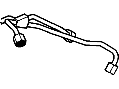 Ford AA5Z-9J323-E Tube Assembly AA5Z-9J323-E Ford Tube Assembly Illustration 1 of 1