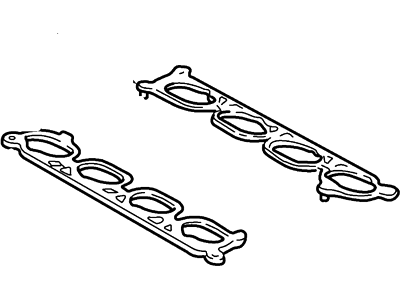 Ford XR3Z-9439-AB Manifold Gasket XR3Z-9439-AB Ford Manifold Gasket Illustration 1 of 1