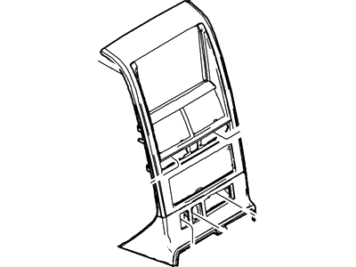 Mercury 6L2Z-7804302-LAC Panel Assy - Instrument Trim