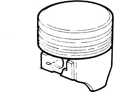 Lincoln F2ZZ-6108-DB Piston And Pin Assy                