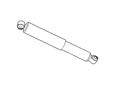 Ford F81Z-18124-AH Shock Absorber Assembly F81Z-18124-AH Ford Shock Absorber Assembly Illustration 1 of 1