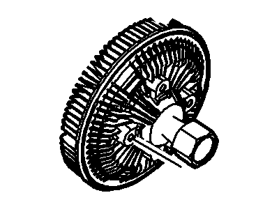 Lincoln 5L3Z-8A616-CA Clutch Assy - Fan
