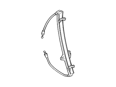 Ford F3XY-1223208-A Window Regulator, Passenger Side F3XY-1223208-A Ford Window Regulator, Passenger Side Illustration 1 of 1