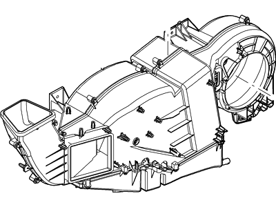 Lincoln 7L1Z-18D283-C Evaporator Assy