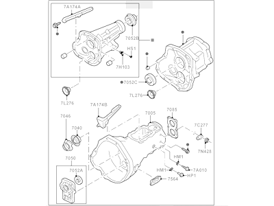 Ford 8L5Z-7003-CB Transmission Assembly