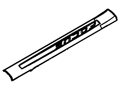 Ford 8S4Z-5413208-AD Plate - Door Scuff