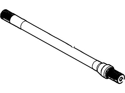 Ford 7L1Z-3219-A Shaft - Front Axle, Passenger Side 7L1Z-3219-A Ford Shaft - Front Axle, Passenger Side Illustration 1 of 1