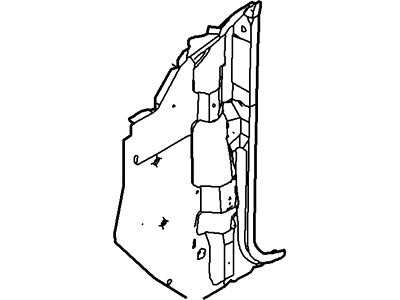 Ford 1L5Z-1002038-AA Panel Assy - Cowl Side