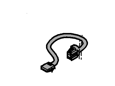DG1Z-14A411-H Ford Jumper Wiring, Passenger Side Illustration 1 of 1