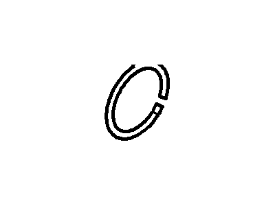 BR3Z-7064-A Ford Snap Ring Illustration 1 of 1