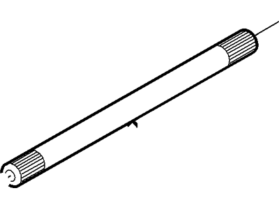 Ford XW4Z-7017-AA Shaft - Input XW4Z-7017-AA Ford Shaft - Input Illustration 1 of 1
