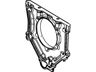 6C3Z-6K301-A Ford Rear Main Seal Retainer Illustration 1 of 1