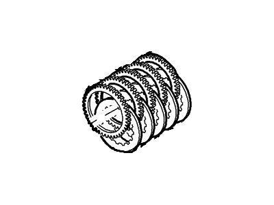 XL3Z-7B442-BA Ford Driven Plate - Steel Illustration 1 of 1