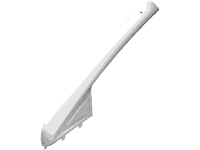DT1Z-6103598-AA Ford Moulding - Windshield, Passenger Side Illustration 1 of 1