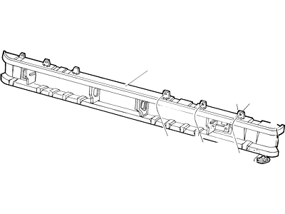 Ford E4DZ17A914A Reinforcement Assembly Rear