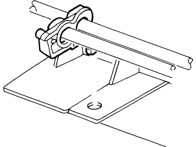 XF1Z-7F140-AA Ford Clip Illustration 1 of 1