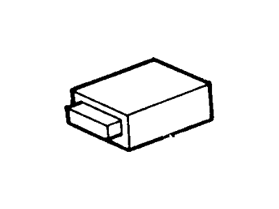 Ford E-350 Econoline Club Wagon Air Bag Control Module - F2AZ-14B056-A