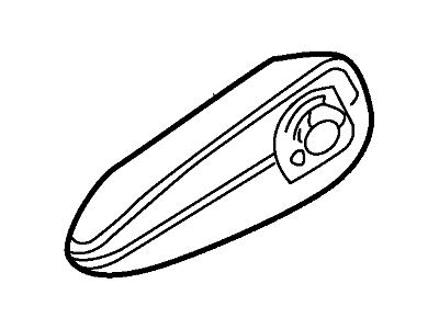 Ford XF2Z-1667113-AAC Armrest, Driver Side XF2Z-1667113-AAC Ford Armrest, Driver Side Illustration 1 of 1