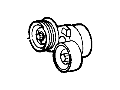 Ford 2L3Z-6B209-BA Tensioner 2L3Z-6B209-BA Ford Tensioner Illustration 1 of 1