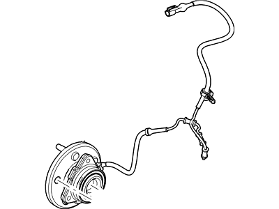 Mercury 7L2Z-1104-A Hub Assy - Wheel